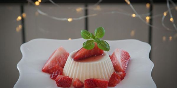 panna cotta dietetica